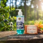 Blueberry Body Wash And Kesar Haldi Soap Combo